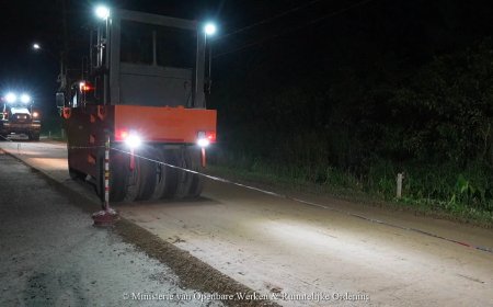 Gangaram Pandayweg nadert voltooiing na grote reconstructie
