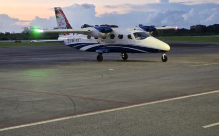 Nieuwe luchtverbinding tussen Guyana en Suriname gelanceerd