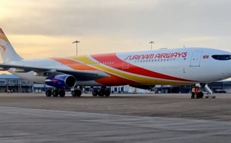 Vlucht Paramaribo-Amsterdam keert terug naar Schiphol na technisch probleem