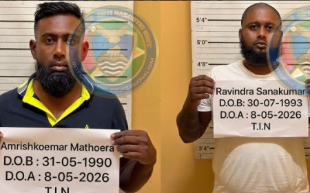 Surinamer in Guyana aangehouden met cocaïne en vuurwapen
