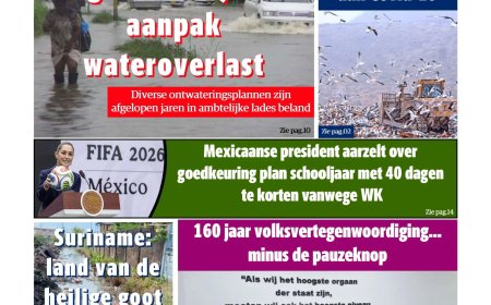 Dagblad Suriname, maandag 11 mei 2026