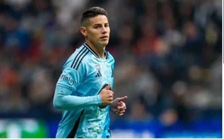 James Rodríguez verlaat Minnesota voor trainingskamp Colombia