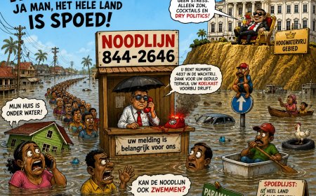 Noodlijn voor een verdronken land