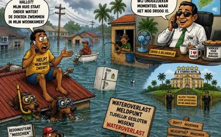 Alarmnummer wateroverlast zoekt droge stoep