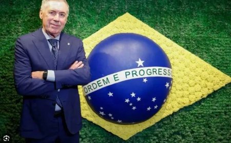 Ancelotti blijft langer bondscoach van Brazilië