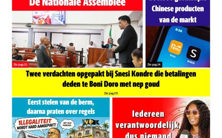 Dagblad Suriname, vrijdag 15 mei 2026