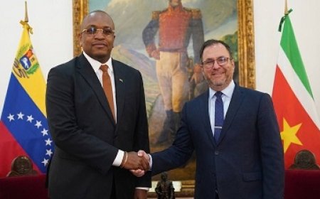 Suriname en Venezuela willen bilaterale samenwerking verder versterken