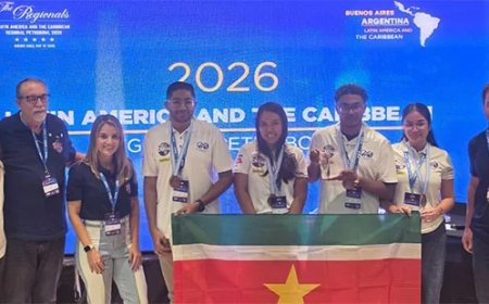 Surinaamse studenten behalen 3e plek op internationale PetroBowl-competitie in Argentinië