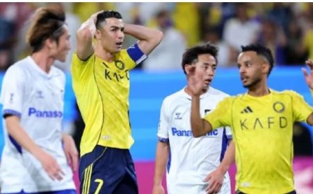 Ronaldo grijpt opnieuw naast Aziatische titel