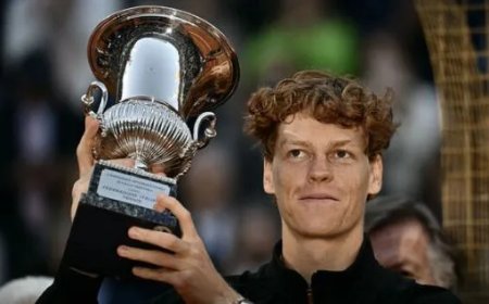 Sinner schrijft Italiaanse tennisgeschiedenis in Rome