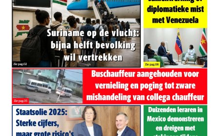 Dagblad Suriname, maandag 18 mei 2026