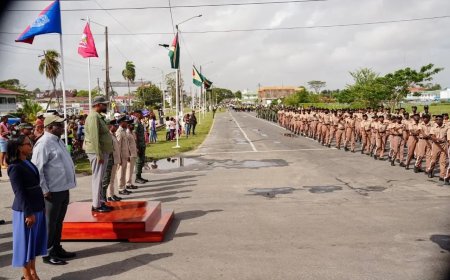 Kritiek in Guyana op ‘respectloos’ beeld van president Ali – Klederdracht onwaardig