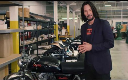 Keanu Reeves jaagt verder met ARCH Motorcycles