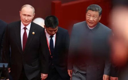 Putin prijst 'ongekende' Russisch-Chinese samenwerking