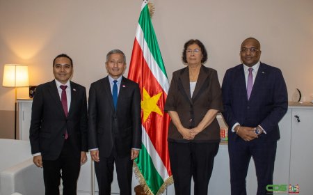 Suriname en Singapore versterken samenwerking tijdens COFCOR