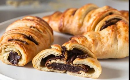 Chocoladerollen uit de airfryer