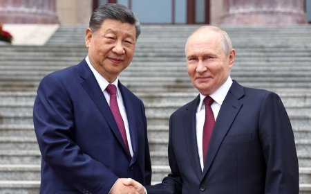 Xi en Poetin versterken banden tussen China en Rusland tijdens ceremonie in Beijing