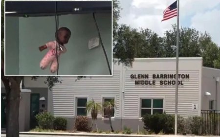 Amerikaanse lerares beschuldigd van racistische actie met pop
