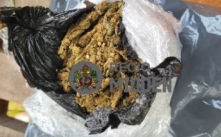 Drie verdachten aangehouden met drugs tijdens controles in Brokopondo