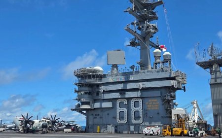 USS Nimitz bezoekt Suriname voor versterking samenwerking