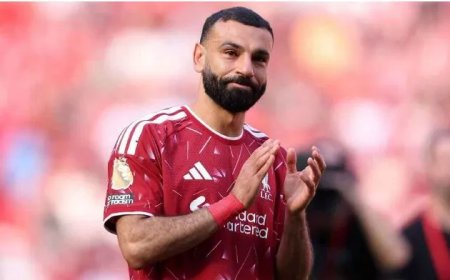 Salah emotioneel bij afscheid van Liverpool