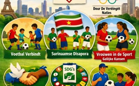 25 mei Wereld Voetbal Dag: als verbindende kracht – Suriname in het mondiale speelveld