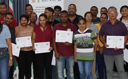 Jonge landbouwers in Nickerie kiezen steeds meer voor andere landbouwgewassen, naast rijst