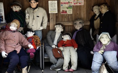Japanse man leeft met poppen als gezin