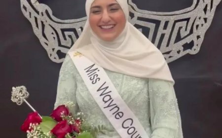 Beautyqueen met hijab veroorzaakt discussie in Amerika