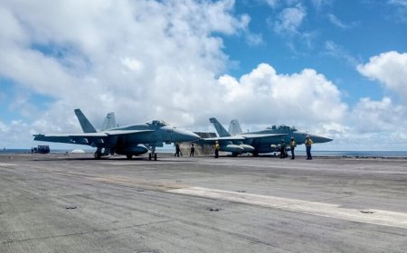 Bezoek aan de USS Nimitz: Brullende straaljagers en pure spanning op zee