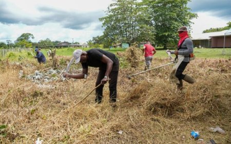 Ex-militairen helpen met schoonmaak praktijkcentrum Reeberg