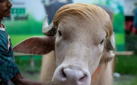 Viraal fenomeen redt 'Trump'-buffel van slacht in Bangladesh