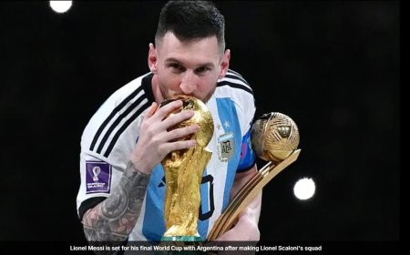 Messi klaar voor laatste WK met Argentinië