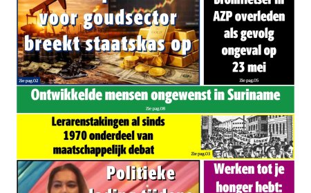 Dagblad Suriname, vrijdag 29 mei 2026