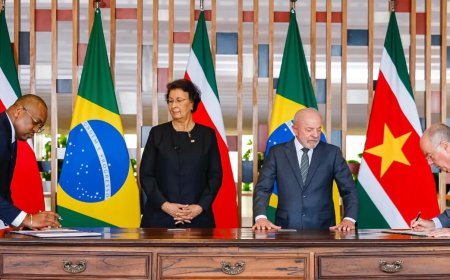 Suriname en Brazilië sluiten breed samenwerkingspakket
