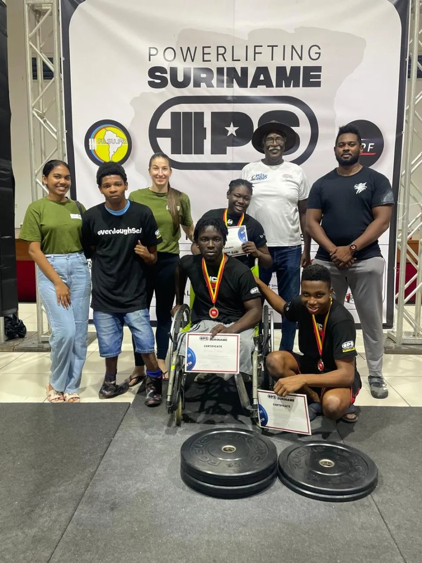 Para-sporters schrijven geschiedenis op nationale bench-press competitie
