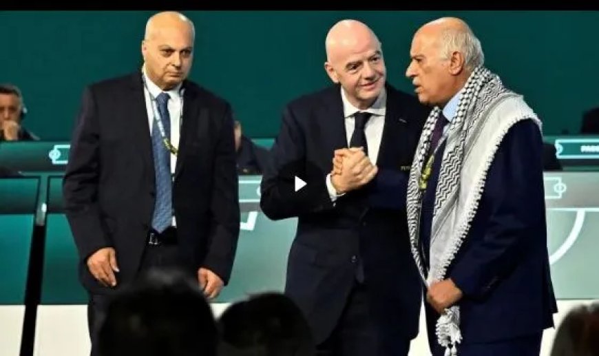 Palestijnse voetbalchef weigert handdruk op FIFA-congres