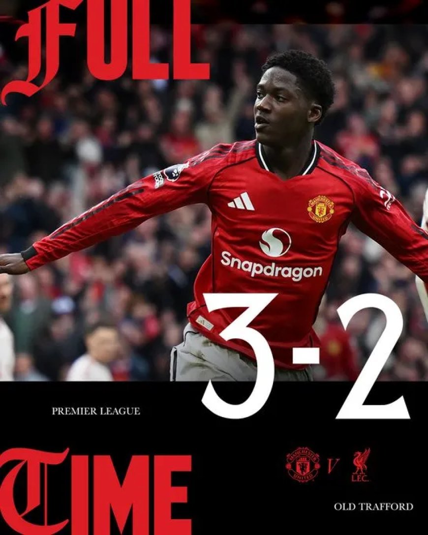 Manchester United klopt Liverpool en pakt Champions League-ticket