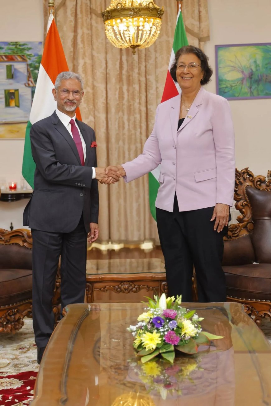 Suriname en India versterken diplomatieke samenwerking