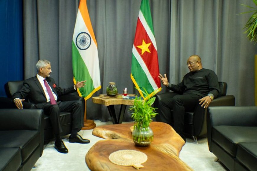 India strategische partner voor Suriname