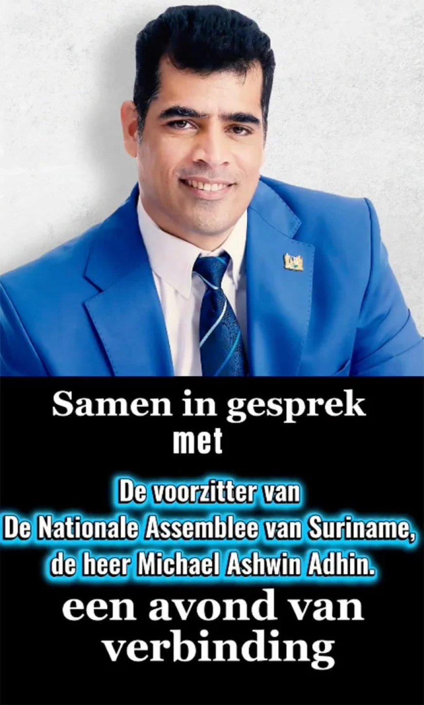 Op 'jacht' naar een ontmoeting met Ashwin Adhin