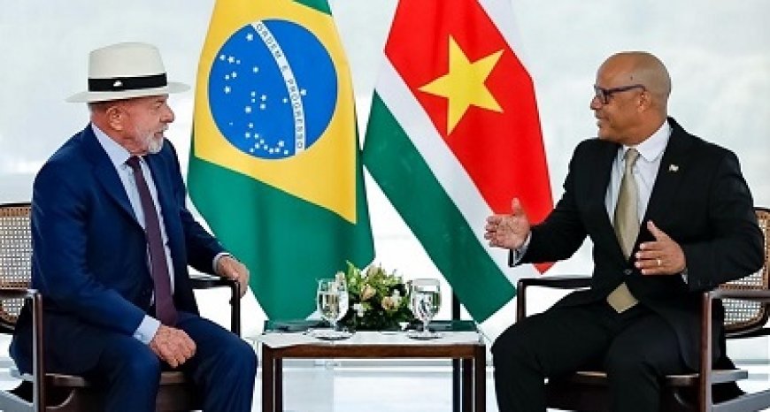 Ambassadeur Antonius overhandigt geloofsbrieven aan President Lula da Silva