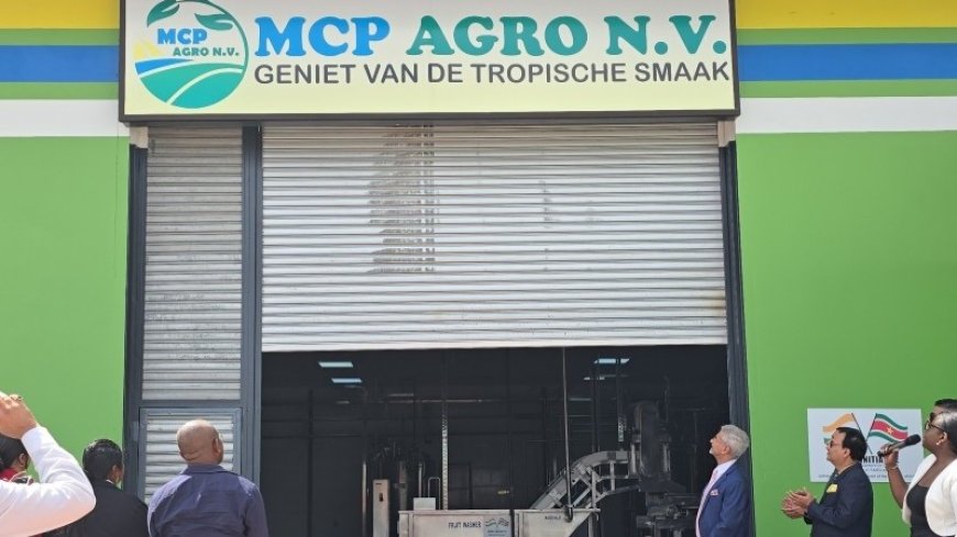 Suriname en India versterken samenwerking met fruitverwerkingsproject