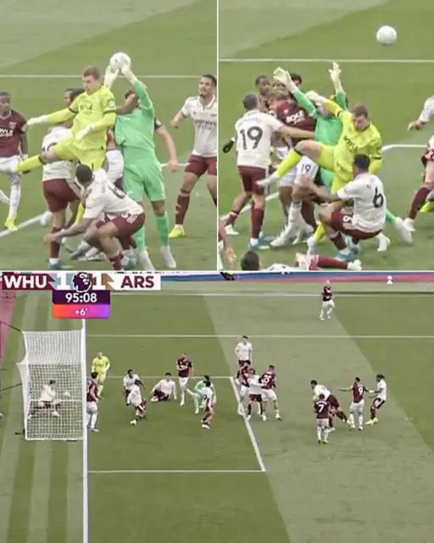 VAR-drama redt Arsenal tegen West Ham