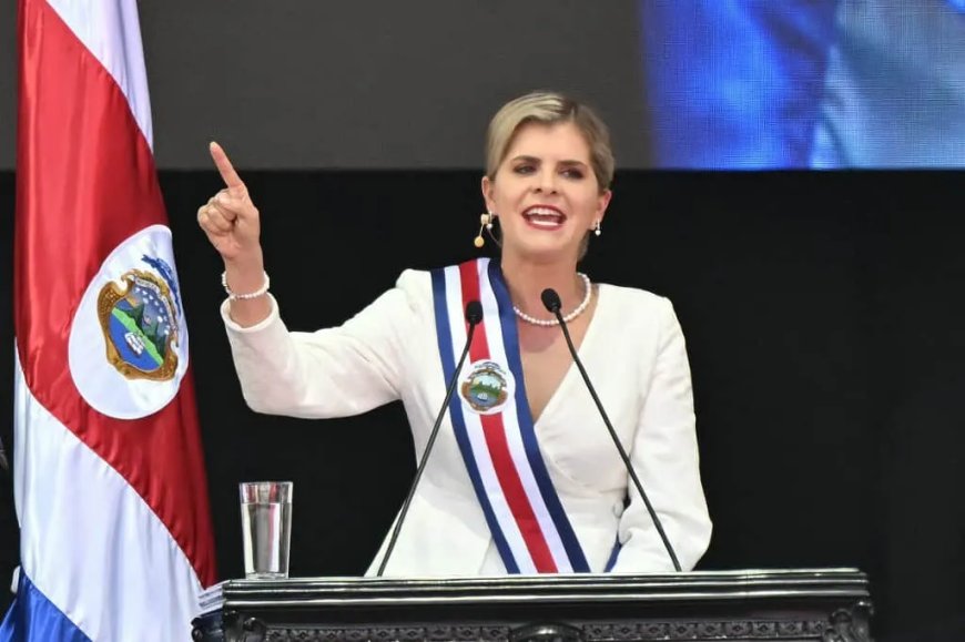 Laura Fernández treedt aan als president van Costa Rica met hard misdaadbeleid
