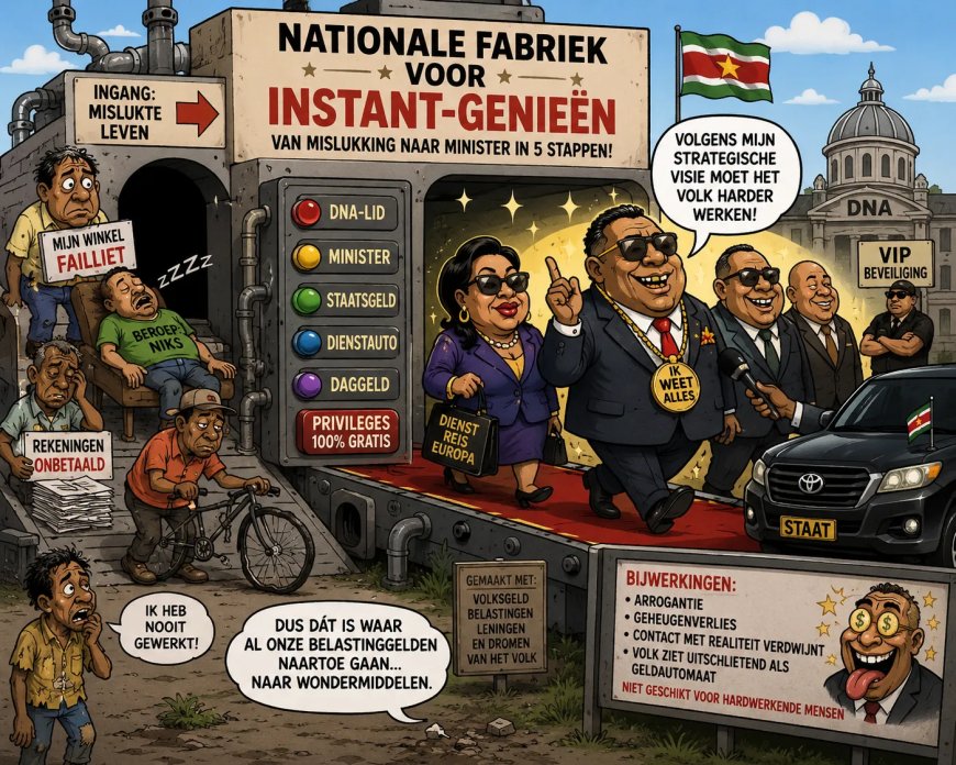 Parlement der wonderen: waar mislukkingen plotseling genieën worden  