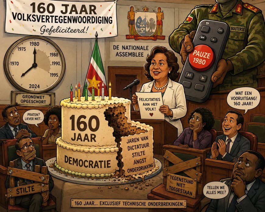 160 jaar volksvertegenwoordiging… minus de pauzeknop 