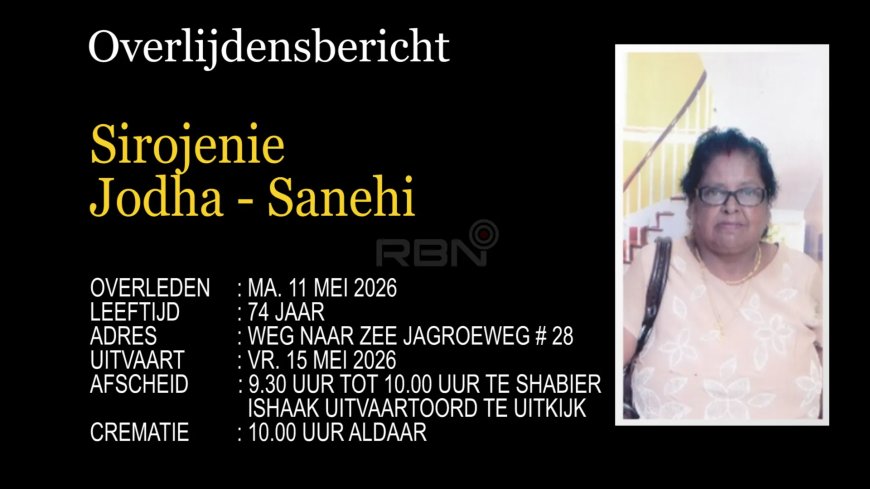 Overlijdensbericht