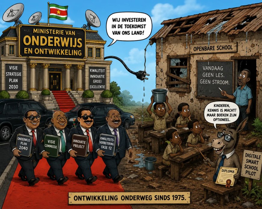 Ministerie van Onderwijs zoekt nog steeds ontwikkeling  