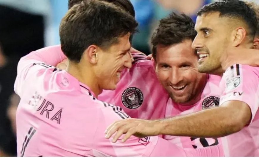 Messi schittert in krankzinnige achtklapper van Inter Miami